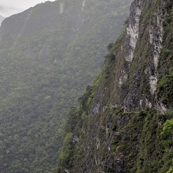 Taroko-Schlucht (vor und nach dem Beben)